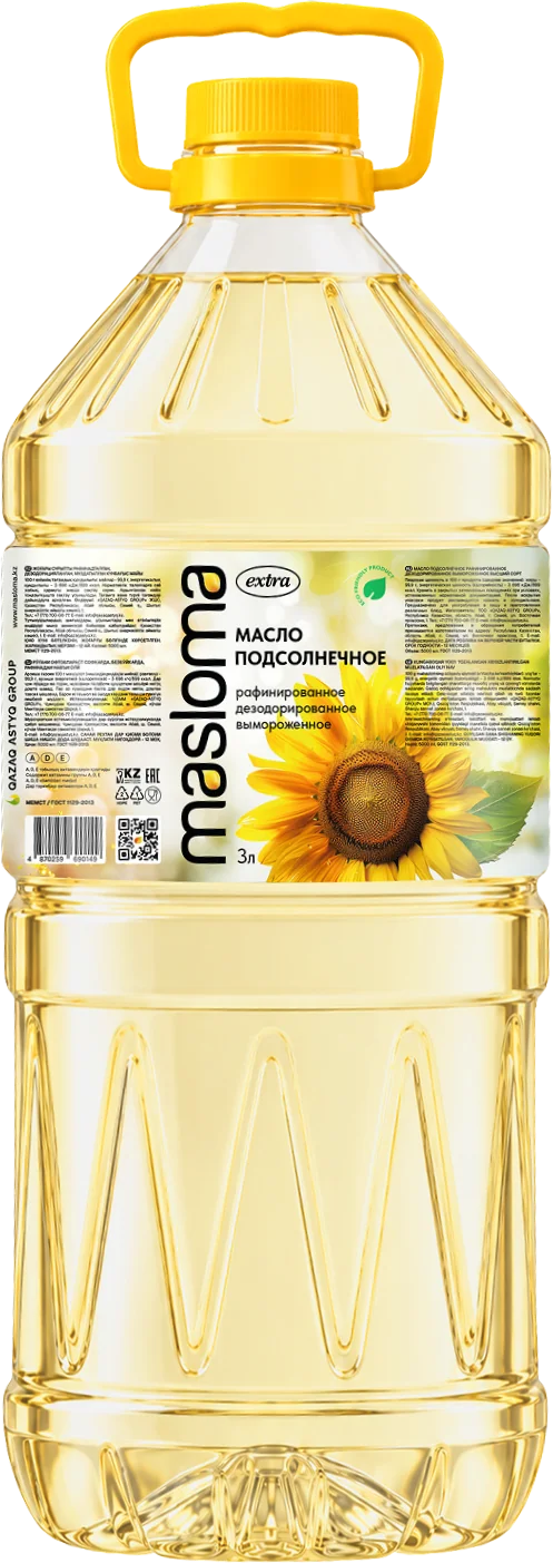 Бутылка масла Masloma 3 л
